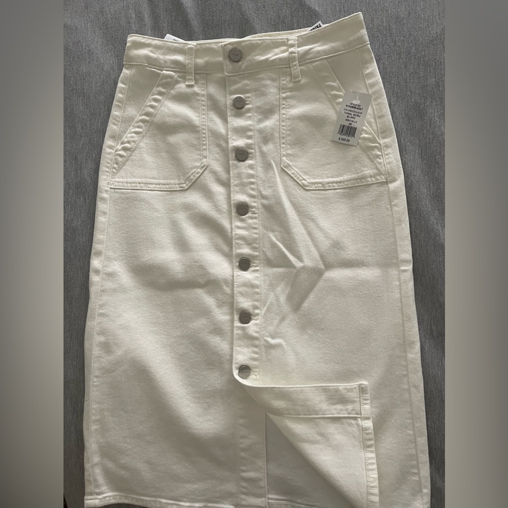 Paige Denim Midi Skirt NWT!!! Size 25